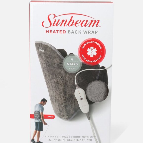 Sunbeam Other - Sunbeam Heating Pad Wrap for Back Pain Relief